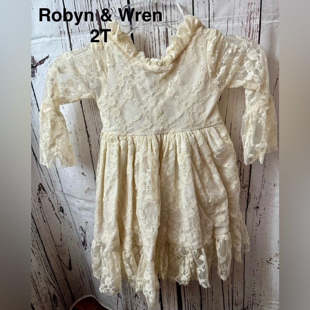 Victorian lace dress